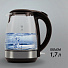 Чайник электрический Polaris, PWK 1774CGL, 1.7 л, 1850 Вт, скрытый нагревательный элемент, стекло - фото 10