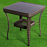 Мебель садовая Green Days, серая, стол, 55х55х60 см, 2 стула, 150 кг, HYB2123 - фото 2