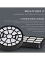 Пылесос Polaris, PVC 1619, 1600 Вт, с контейнером, 1.7 л, сухая уборка, красный - фото 11