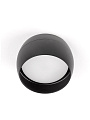 Светильник накладной General Lighting Systems, Чаша, 50 Вт, GX53, на 1 лампочку, IP20, 9х9х5 см, Спот, черный, 661338 - фото 3