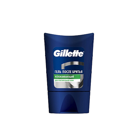 Гель после бритья после бритья, Gillette, для чувствительной кожи, 75 мл, GLS-84875015