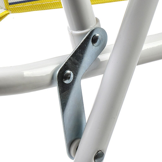 Кресло складное 52х73х44 см, полосы, ткань, со спинкой, полоска, 70 кг, C010049