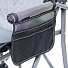 Кресло складное 50х50х94 см, серое, полиэстер 600D, с карманом, с сумкой-чехлом, 150 кг, Y9-033 - фото 4