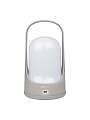 Фонарь-светильник встроенный аккумулятор, JazzWay, Accu5-L60-gy, зарядка от USB, ABS-пластик, с диммером, IP20, 13х13х23.1 см, 5058323 - фото 2