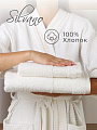 Набор полотенец 2 шт, 30х50, 70х140 см, 100% хлопок, 420 г/м2, Silvano, Аврора, молочный, Узбекистан - фото 9