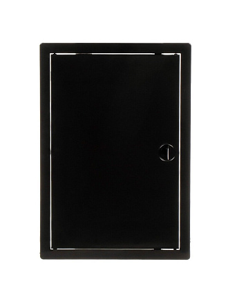 Люк-дверца ревизионная пластик, 200х300 мм, черный, Viento