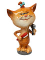 Фигурка декоративная полистоун, Кот, Королева красоты, 8х7.2х13.5 см, A020363 - фото 2