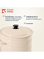 Кастрюля эмалированная сталь, 12 л, крышка сталь, цилиндрическая, Керченский металлургический завод, 41804-242-У2, в ассортименте - фото 6