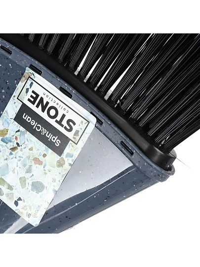 Веник Stone, темный камень, Spin&amp;Clean, SC570213026