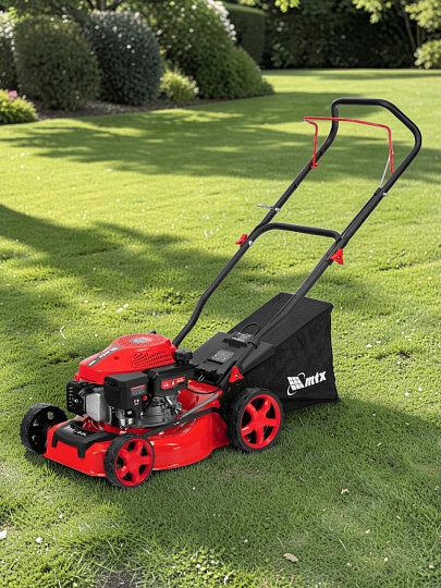 Газонокосилка бензиновая, 127 куб.см, MTX, GL41-K, 41 см, 40 л, 25-75 мм, 3 л.с., 3000 об/мин