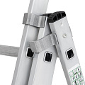 Лестница приставная, 3 секции, 10 ступеней, алюминий, 2.5 м, 150 кг, NV 1230, 1230310 - фото 21