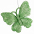 Елочное украшение Бабочка, зеленое, 10.5х10 см, SYYKLB-182282 - фото 2
