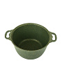 Кастрюля алюминий, антипригарное покрытие, 6 л, крышка стекло, Kukmara, Trendy style, к61tsml, малахит - фото 8