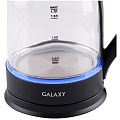 Чайник электрический Galaxy Line, GL 0553, черный, 1.7 л, 2200 Вт, скрытый нагревательный элемент, подсветка, стекло - фото 6