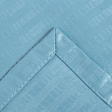 Скатерть «Этель» Shine 150*250 +/-3см, цв.серо-синий, пл. 192 г/м2, хл с ВГМО, 6974210