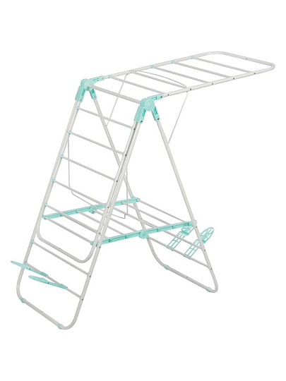 Сушилка для белья напольная, 12 м, 133х50х92 см, складная, 18 кг, бабочка, металл, CD-03, 109603