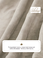 Плед 1.5-спальный, 150х200 см, велсофт жаккард, 100% полиэстер, Silvano, Silvia Однотон, светло-бежевый, 150/001-SIL/CL - фото 4