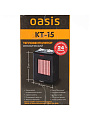 Тепловентилятор Oasis, KT-15, напольный, 1.5 кВт, 20 м2, черный - фото 10