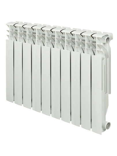 Радиатор биметалл, 500х80 мм, Rommer, Optima, 10 секций