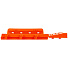 Ящик для инструмента, Expert, пластик, с держателями для ключей, отверток, сверл, 19.5х11х3.7 см, оранжевый, Blocker, BR3829ОР - фото 3