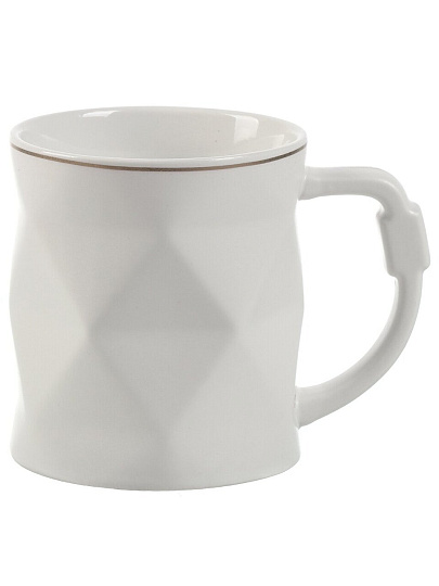 Кружка керамика, 420 мл, Ромбо, B060777, в ассортименте