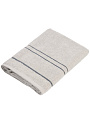 Полотенце банное 50х90 см, 100% хлопок, 420 г/м2, Азия, Silvano, светло-серое, Узбекистан - фото 2