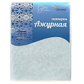 Скатерть Вилина, 1.32х1.6 м, ПВХ, Ажурная, прозрачная, в ассортименте, 6868