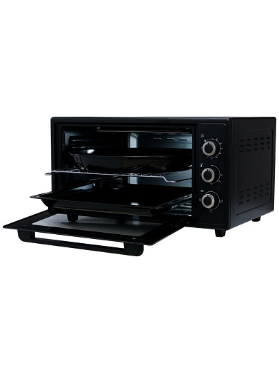 Духовка электрическая, Oasis, 50 л, 1600 Вт, 3 режима, черная, M-50B1