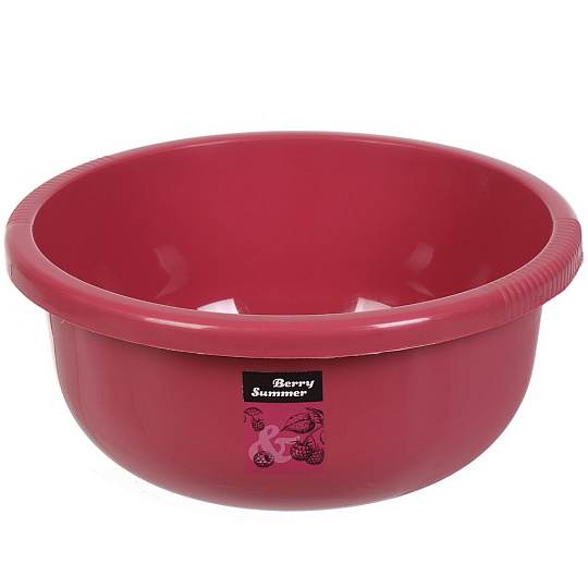Таз пластик, 6.5 л, Berry Summer, в ассортименте, Spin&amp;Clean, SC1006