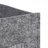 Кофр для хранения одежды, 1 секция, 38х26 см, войлок, с ручкой, серый, ОХ002 - фото 4
