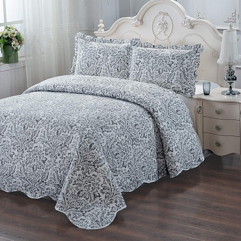 Текстиль для спальни Sofi De MarkO Пэчворк №29 Пэч-029, евро, покрывало и 2 наволочки 50х70 см