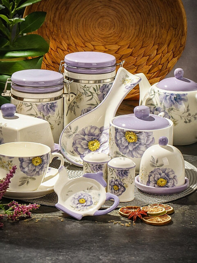 Контейнер пищевой для лимона доломит, 9.5х9.5 см, Daniks, Флорина