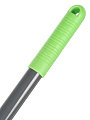 Швабра с зажимом, микрофиб., телес.руч. 130см, серый/зеленый, Мария Искусница - фото 7