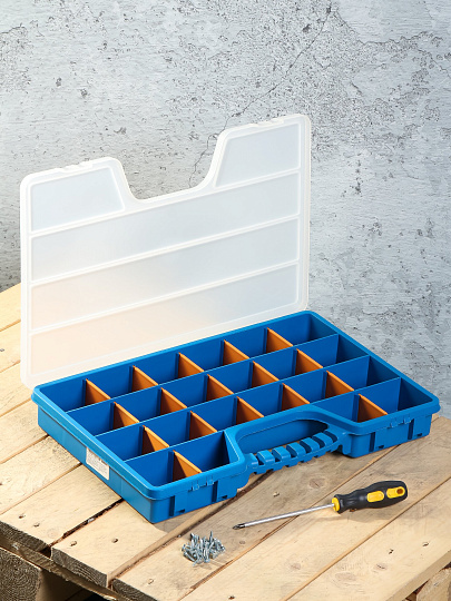 Ящик-органайзер для инструмента, 51 см, пластик, Bartex, 2780355033