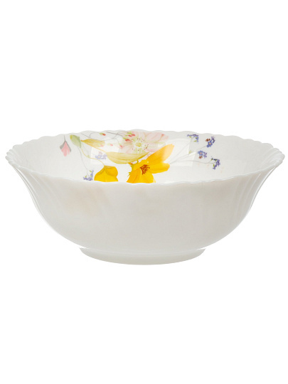 Салатник стеклокерамика, фигурный, 15х6 см, 0.4 л, Весна, МФК, MFK21201