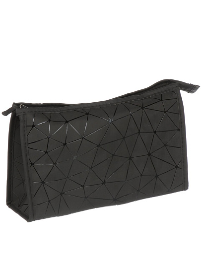 Косметичка большая серые ромбы, 27Х8Х17см, A080057