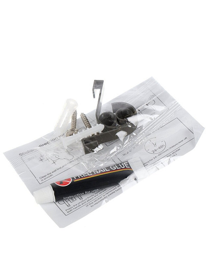 Полка для ванной алюминий, настенная, угловая, 22х22х3.8 см, A340095