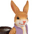 Фигурка садовая декоративная Кролик с кашпо, 30х18х34 см, полистоун, Y4-8099 - фото 5