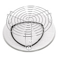 Микроволновая печь Samsung GE-83 KRW-2/BW белая, 23 л, 0.8 кВт - фото 5