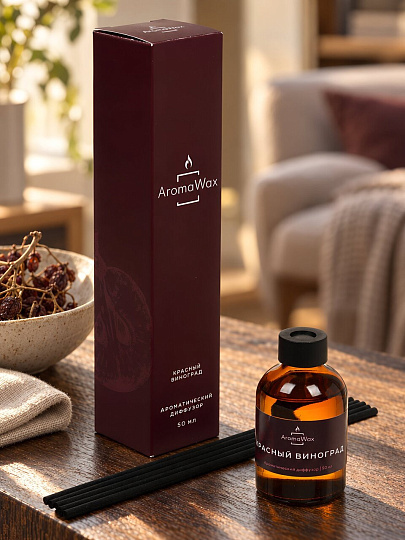 Аромадиффузор AromaWax, 50 мл, Красный виноград, 232463982