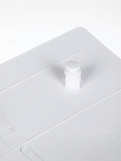 Лицевая панель для вентилятора Viento, установочный диаметр 100 мм, белая, SYSTEM+ Серия SFERA, SFERA glass 100