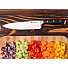Нож кухонный Daniks, Black, шеф-нож, нержавеющая сталь, 20 см, рукоятка пластик, 161520-1 - фото 6
