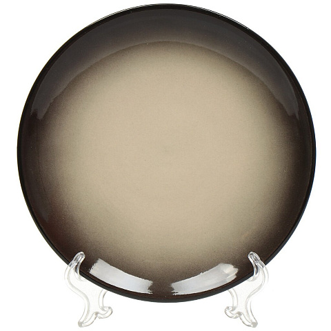 Тарелка обеденная, керамика, 20 см, круглая, Омбре, Daniks, Y4-3100