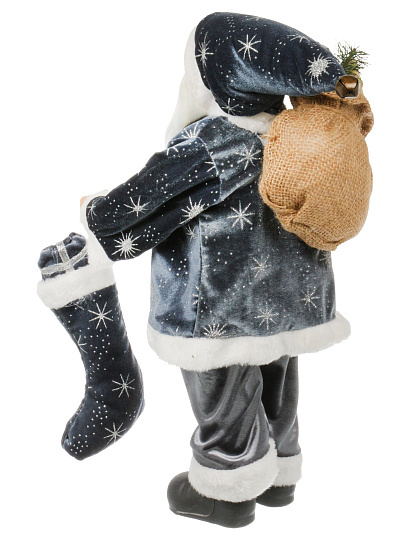 Фигурка декоративная полиэстер, Дед Мороз, 45 см, Y4-7431