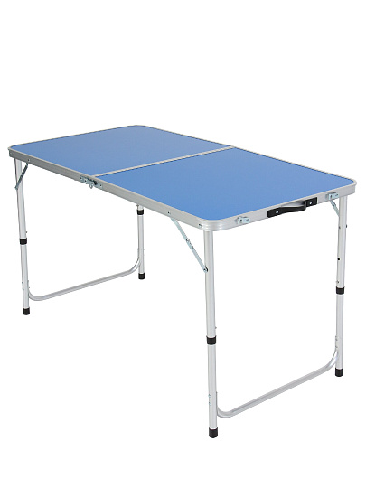 Стол складной металл, прямоугольный, 120х60х70 см, C010191