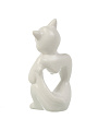 Фигурка декоративная керамика, Кошечка, 6.5х6.5х13.5 см, Y4-9107 - фото 4