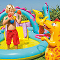 Игровой центр-бассейн Intex, 333х229х112 см, Dinoland, 57135NP, 290 л, с горкой, от 3 лет - фото 3