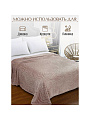 Плед 2-спальный, 180х200 см, велсофт жаккард, 100% полиэстер, CL Home, Aura, бежевый, 180/004-AUR - фото 7
