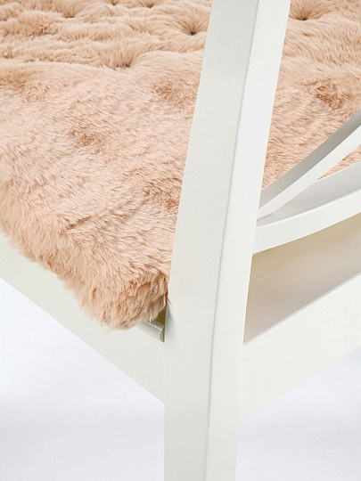 Сиденье мягкое 100% полиэстер, 40х40 см, бежевое, T2023-3274