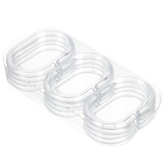 Штора для ванн 180х200 см, полиэстер, Swensa, ЕВА CUBE, серая, SWC-60-04